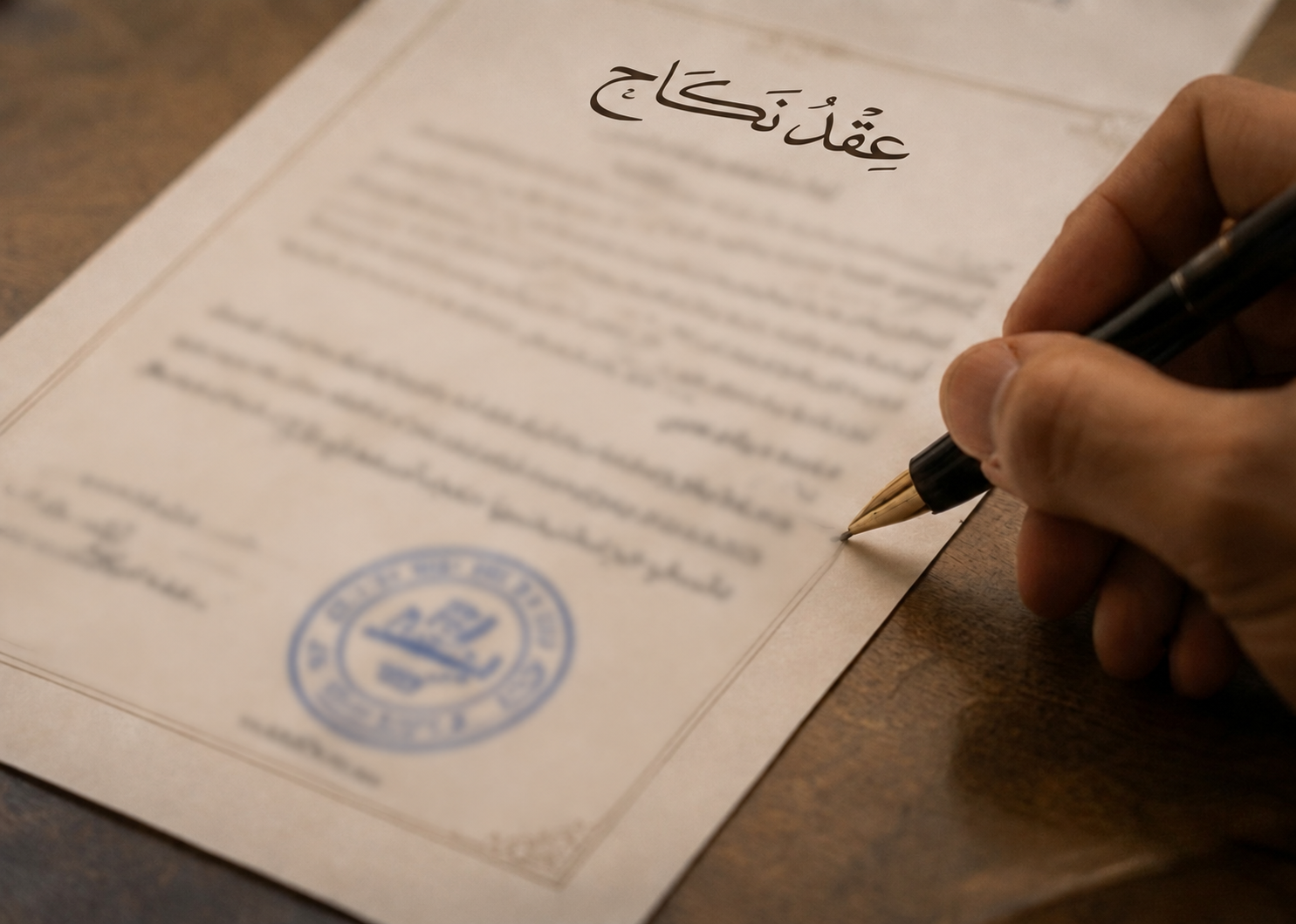 لحظة من عقد النكاح 7